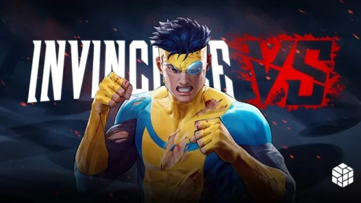 A poster of the series inspired game - Invincible VS.